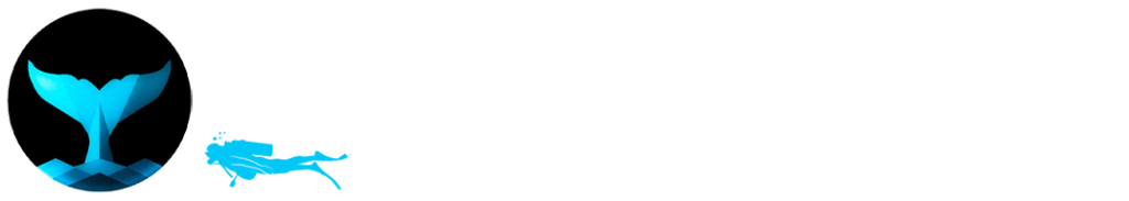 לוגו אוף גריד - טיולי צלילה - כיתוב לבן OFF-GRIDIVING